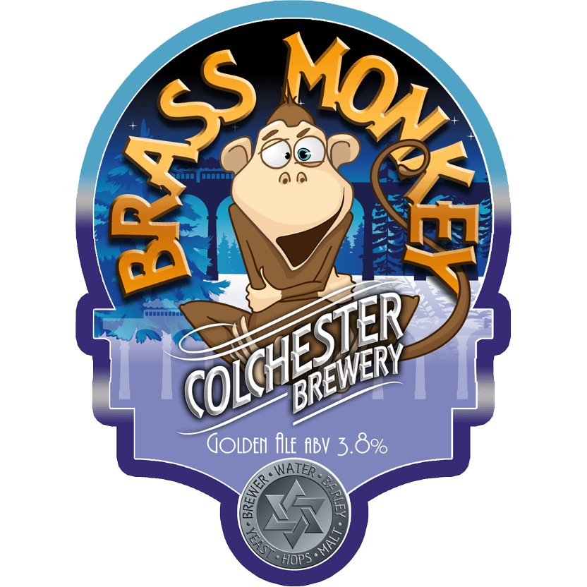 Colchester Brewery Old Mortality Bitter Beer Real Ale Pump Clip 