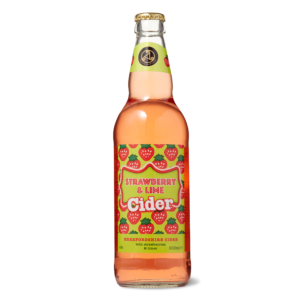 Celtic Marches Strawberry & Lime 4% 500ml Bottle